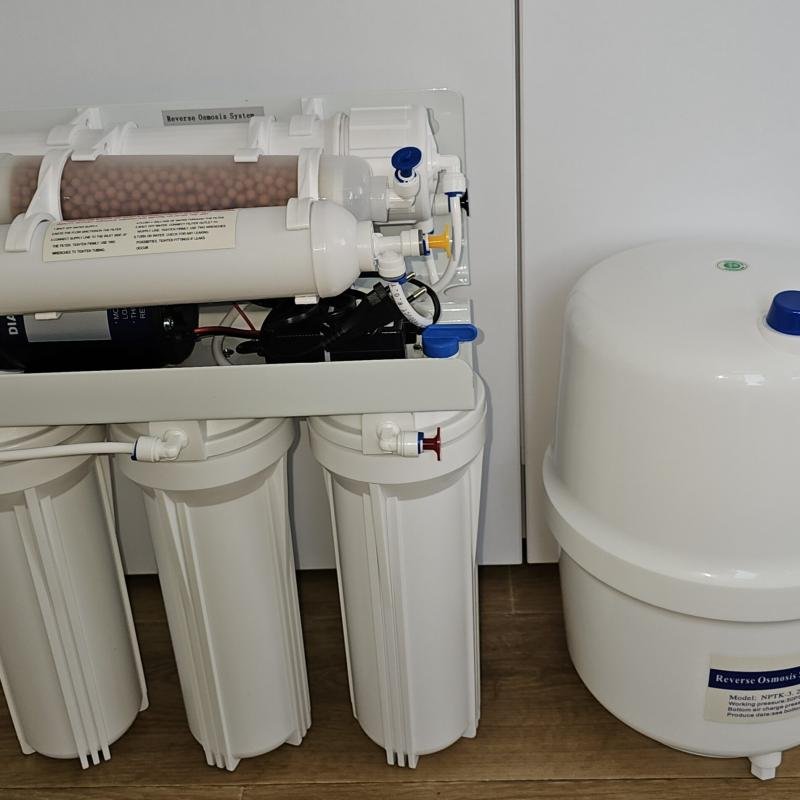 RO50-A1M Reverse Osmosis Water System with Pressure Pump